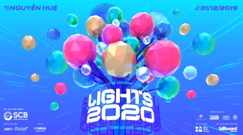 Lễ hội ánh sáng Countdown Lights 2020
