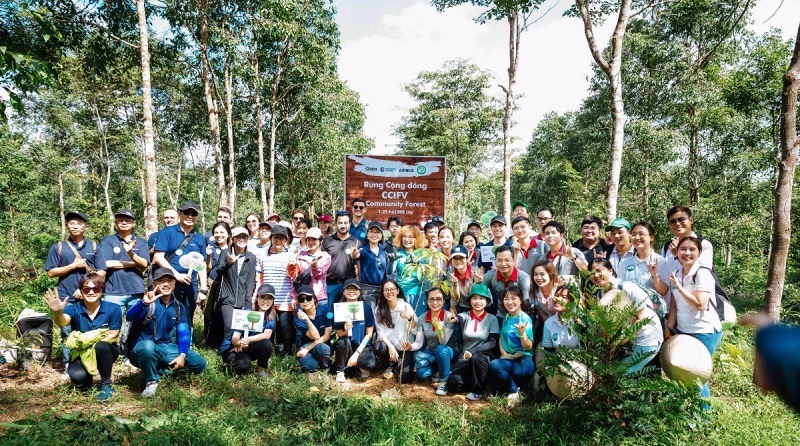 Tập đoàn Airbus hợp tác với các đơn vị triển khai Dự án Rừng Cộng đồng tại Việt Nam