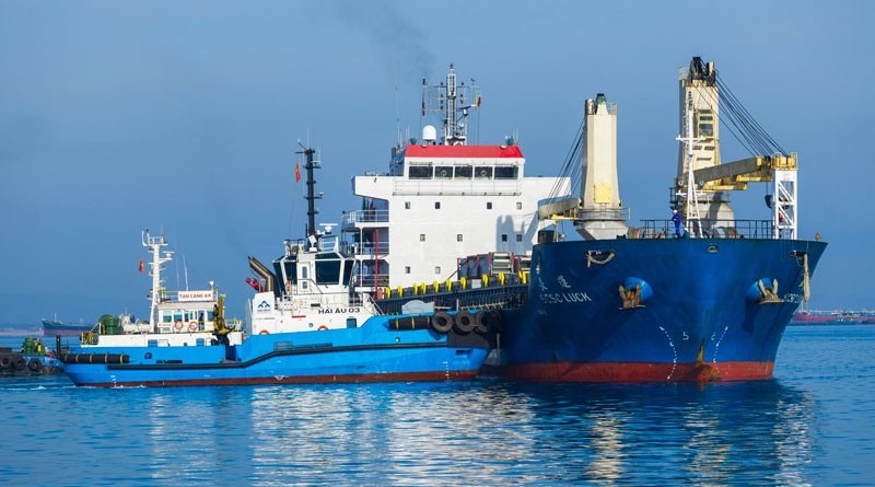 Cảng tổng hợp Container Hòa Phát Dung Quất đưa bến đầu tiên vào khai thác